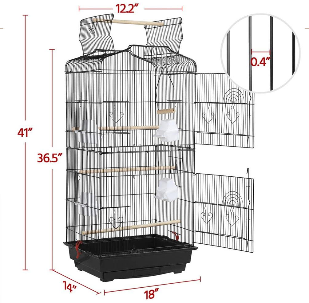 cage-3 Top 10 Best Lovebird Cages of 2024: A Buyer’s Guide