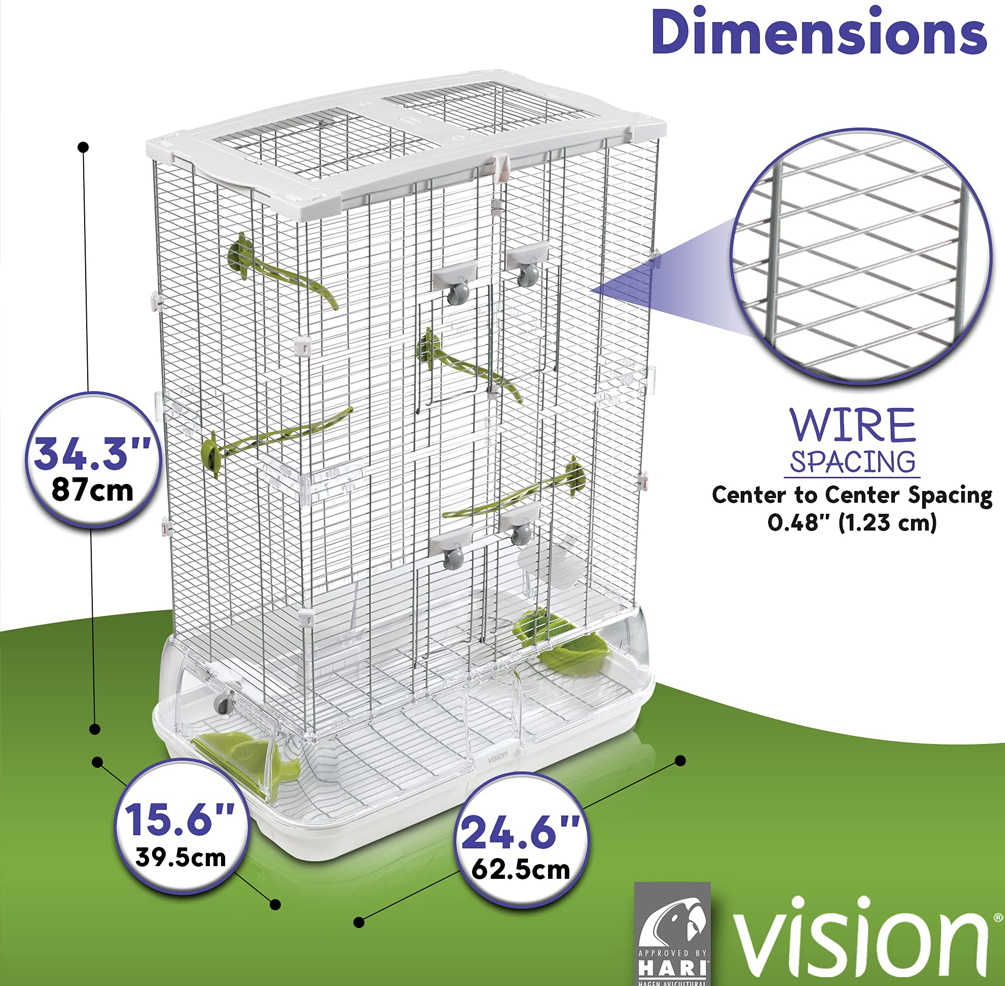 cage-vision Top 10 Best Lovebird Cages of 2024: A Buyer’s Guide